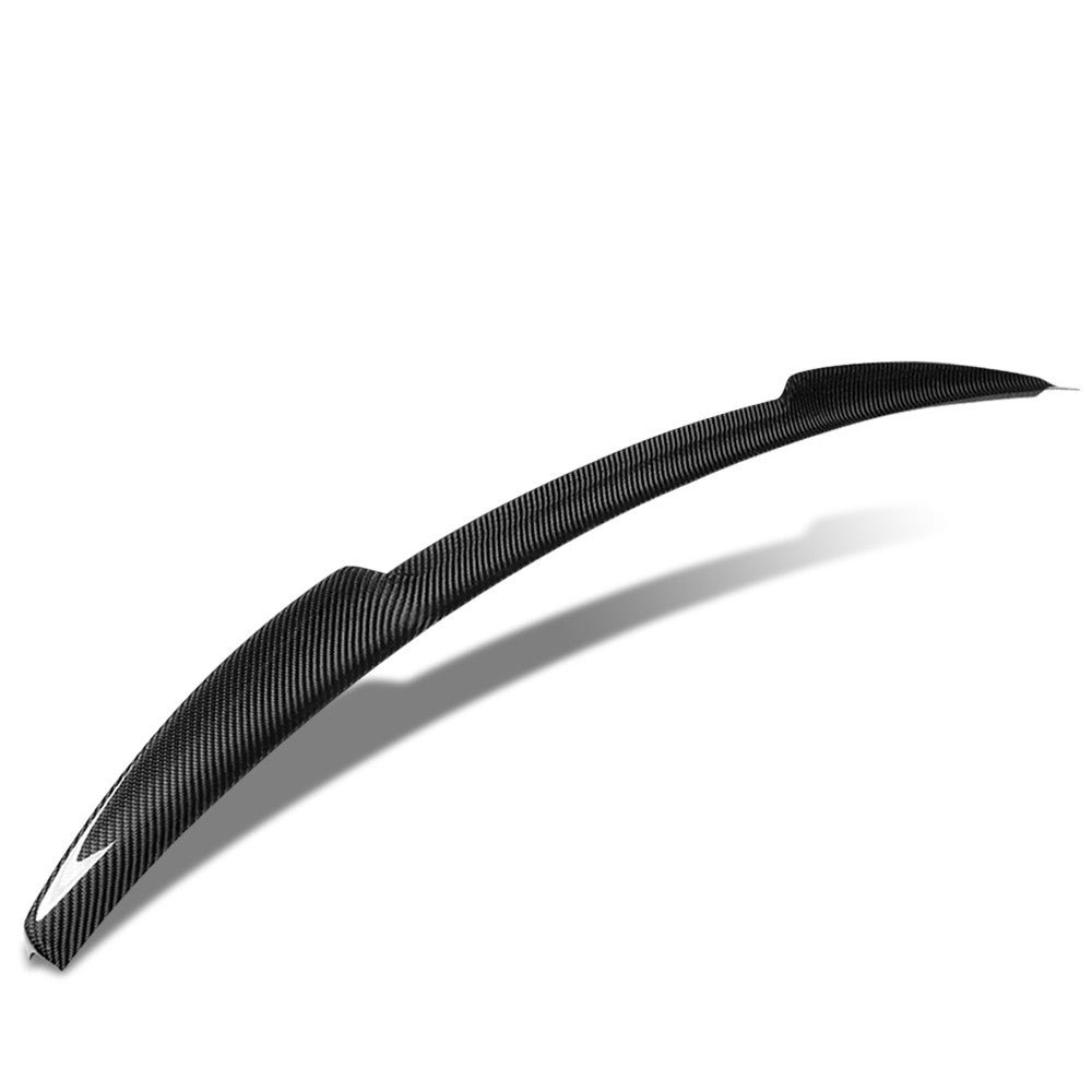 Black Carbon Fiber Rear Trunk Lid Spoiler (V Style) For 12-19 Volkswagen Passat (A32/A33 North America NMS)