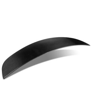 Black Carbon Fiber Rear Trunk Lid Spoiler (OE Style) For 16-22 Tesla Model X