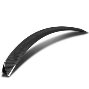 Black Carbon Fiber Rear Trunk Lid Spoiler (OE Style) For 12-22 Tesla Model S