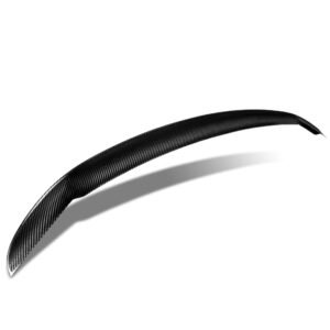 Black Carbon Fiber Rear Trunk Lid Spoiler (OE Style) For 21+ Hyundai Elantra (CN7)