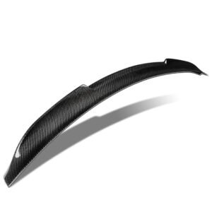 Black Carbon Fiber Rear Trunk Lid Spoiler (VT Style) For 16-20 Kia Optima (JF)