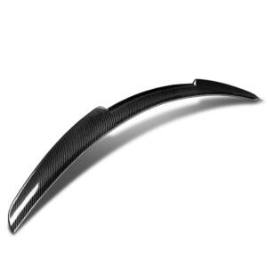 Black Carbon Fiber Rear Trunk Lid Spoiler (STP Style) For 16-23 Chevrolet Malibu (9th Gen)