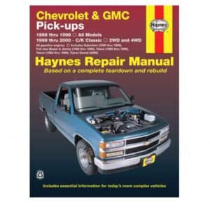 Haynes Repair Manual for 1988-1998 Chevrolet K1500