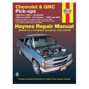 Haynes Repair Manual for 1992-2000 GMC Yukon
