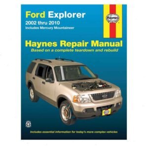 Haynes Repair Manual for 2002-2010 Mercury Mountaineer (Copy)