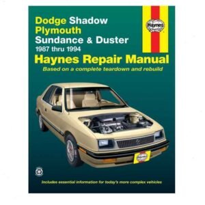 Haynes Repair Manual for 1987-1994 Plymouth Sundance