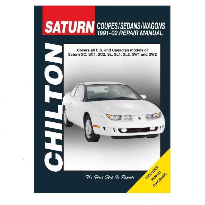 Chilton Repair Manual for 1993-1999 Saturn SW1