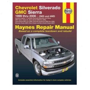 Haynes Repair Manual for 2007 GMC Sierra 3500 Classic