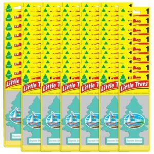 Little Trees Bayside Breeze Air Freshener for Car and Home, 144 pack