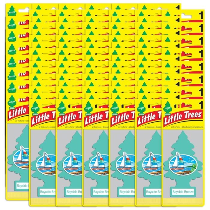 Little Trees Bayside Breeze Air Freshener for Car and Home, 144 pack