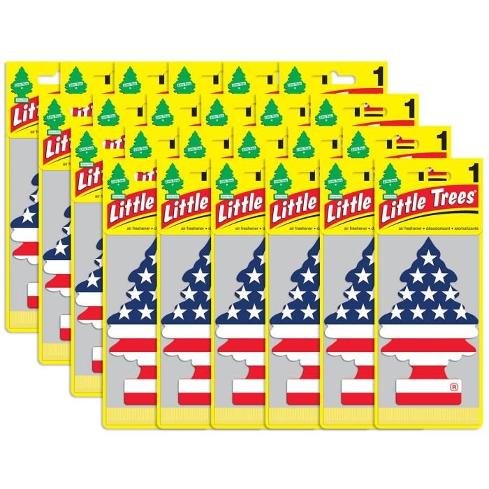 Little Trees Vanilla Pride Air Freshener for Car and Home, 24 pack