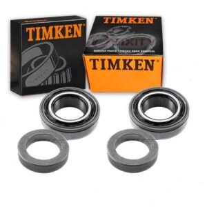 2 pc Timken Rear Axle Shaft Bearing Sets for 2004-2007 Nissan Titan