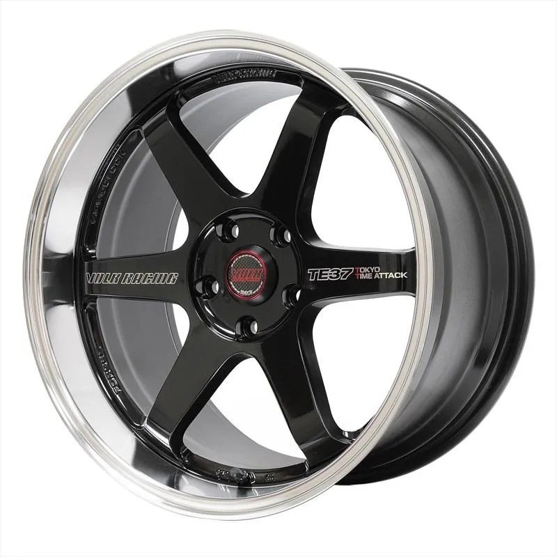 Volk TE37 TTA Progressive Double Black