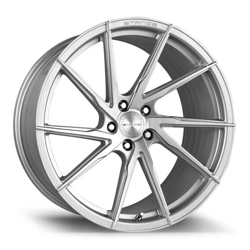 Stance SF01 Rotary Forged Silver with Brushed Face