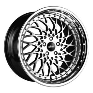 Vertini Hellfire Black Machined with Chrome Lip