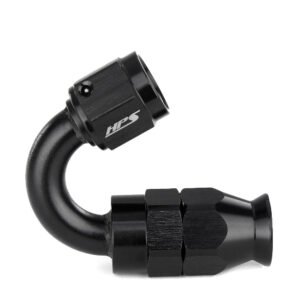 HPS 350 Series Compression Teflon Hose End to AN Female for Stainless Steel PTFE Hose Fitting [150 Degree] [AN -10]