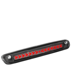 [Sequential Arrow LED] Carbon/Clear Len Third Brake Light For 07-14 Silverado