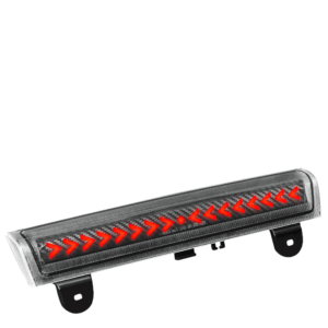 [Sequential Arrow LED] Carbon/Clear Len Third Brake Light For 00-06 Suburban