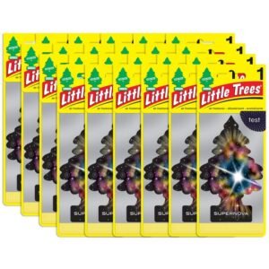 Little Trees Supernova Air Freshener for Car and Home, 24 pack