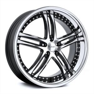 XIX X15 Black Machined Face w/ Chrome Lip
