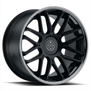 Blaque Diamond BD-27 Satin Black w/ Gloss Black Lip