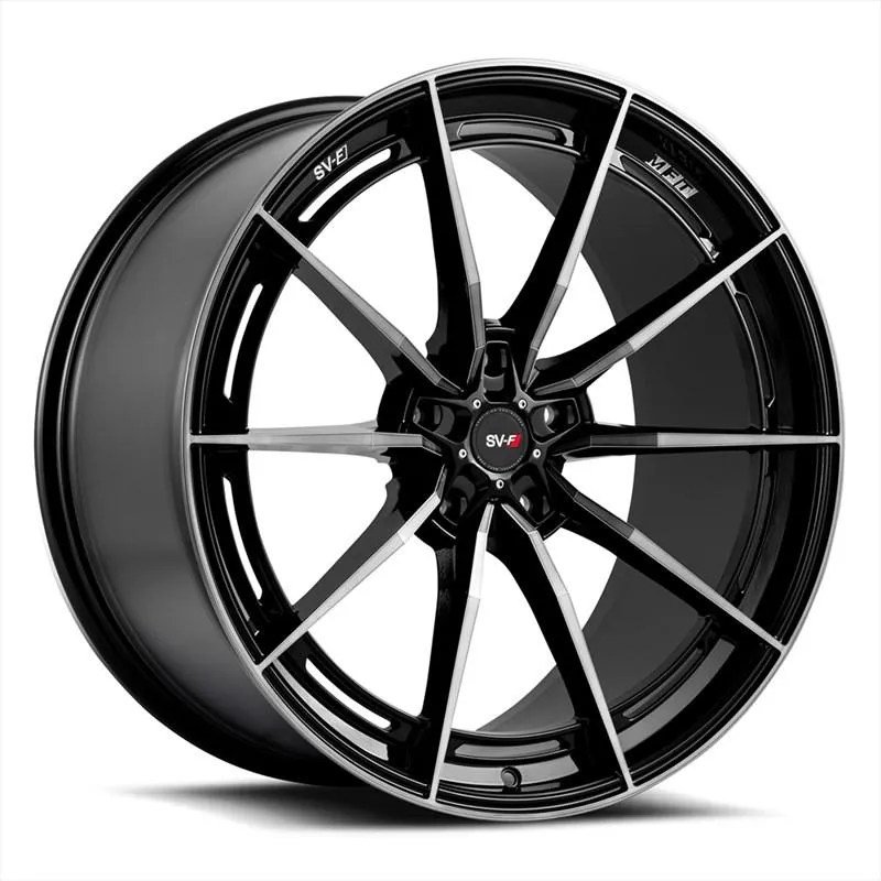 Savini SV-F 1 Black w/ Double Dark Tint