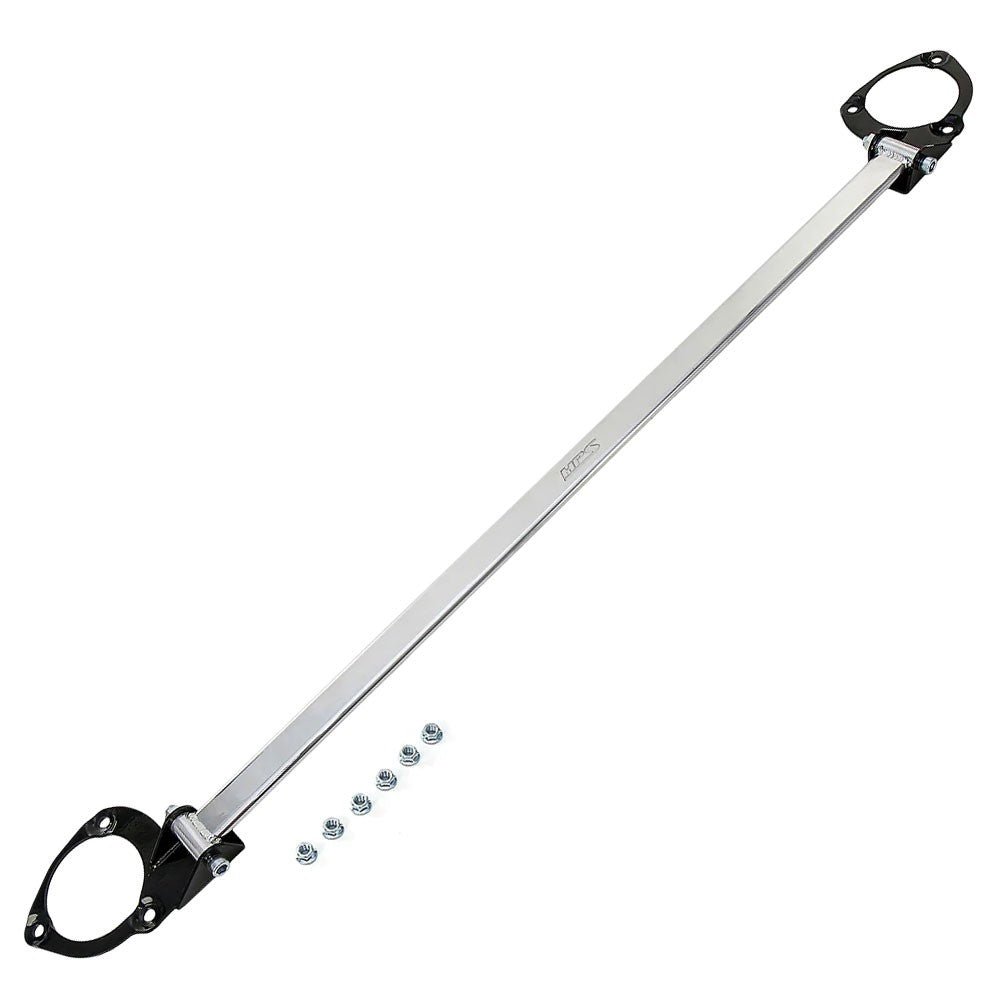 HPS Polish Front Upper Strut Bar Tower Brace For 12-14 Camry 2.5L L4 XV50