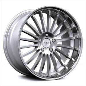 XIX X59 Brushed Silver Face w/ Stainless Steel Lip