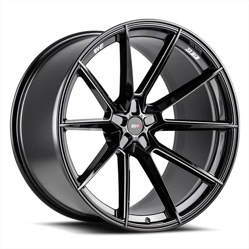 Savini SV-F 4 Gloss Black Milled