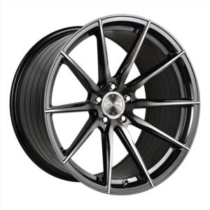 Vertini RFS1.1 Gloss Black Brush Tint Rotary Forged