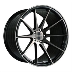 Vertini RFS1.3 Gloss Black Tinted Face Rotary Forged