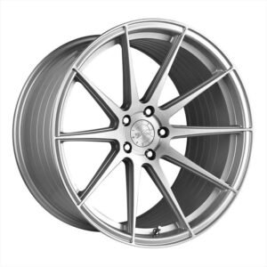 Vertini RFS1.3 Brushed Silver Rotary Forged