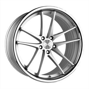 Vertini RFS1.5 Brushed Silver w/ Chrome Lip