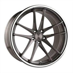 Vertini RFS1.5 Brushed Titanium w/ Chrome Lip