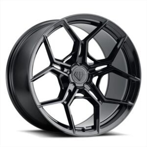 Blaque Diamond BD-F25 Gloss Black (Flow-Forged)