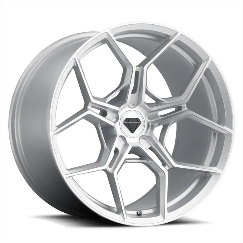 Blaque Diamond BD-F25 Brushed Silver (Flow-Forged)