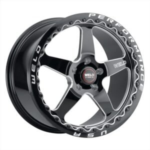 Weld Ventura 5 Beadlock Black Machined