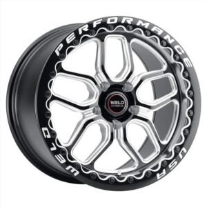 Weld Laguna Beadlock Gloss Black Milled