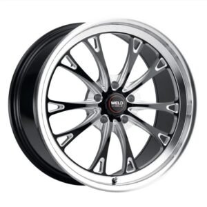 Weld Belmont Drag Gloss Black Milled