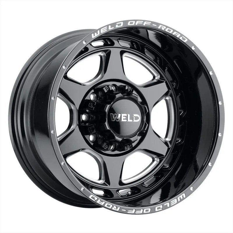 Weld Aragon Gloss Black Milled
