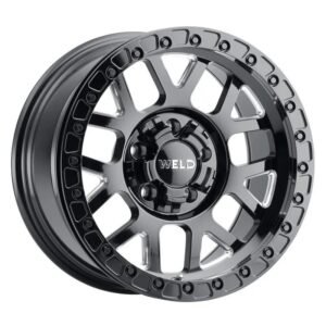 Weld Cinch Gloss Black Milled Beadlock