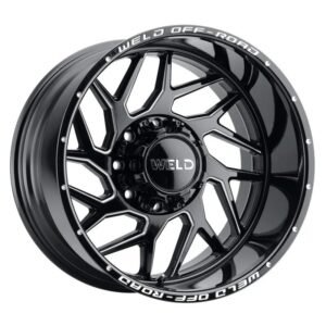 Weld Fulcrum Gloss Black Milled