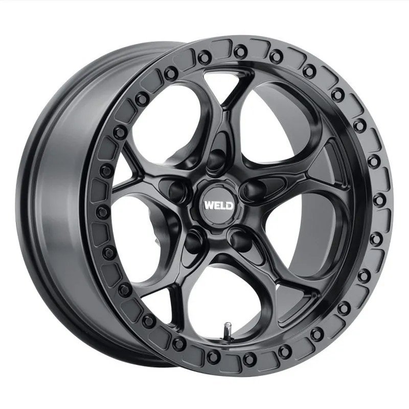 Weld Ledge Satin Black Beadlock