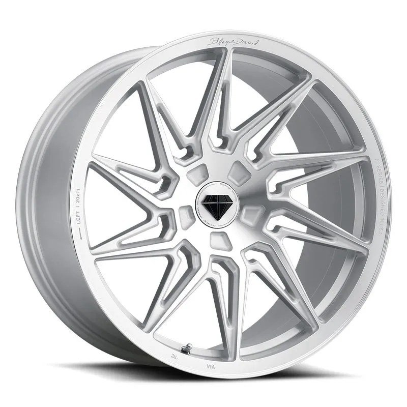 Blaque Diamond BD-F20 Brushed Silver