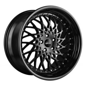 Vertini Hellfire Matte Black with Gloss Black Lip