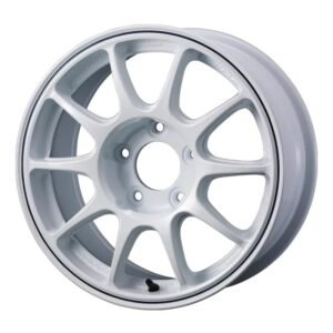 WedsSport TC-105X Gravel Gloss White Blue Line
