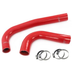 HPS Red 3-Ply Silicone Radiator Hose Kit For 10-12 Ram 2500 2500 6.7L Diesel