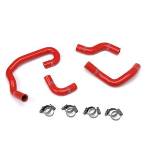 HPS Red 3-Ply Silicone Heater Coolant Hose Kit For 93-95 Toyota 4Runner/Toyota Pickup 3.0L V6 (Left Hand Drive)