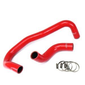 HPS Red Silicone Radiator Hose Coolant Kit For 05-10 300C/Challenger/Charger/Magnum SRT8 6.1L V8