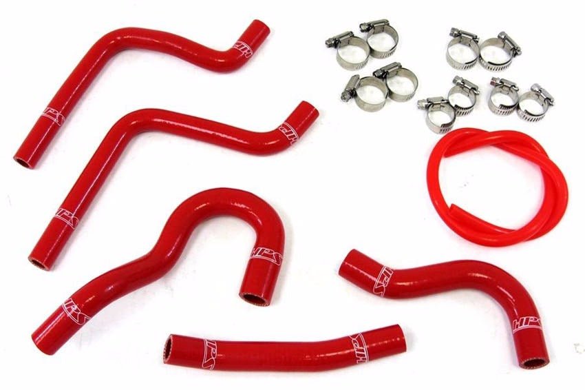 HPS Red Silicone Radiator Hose Kit For 03-04 Honda CR125R 2 Stroke